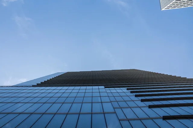 skyscraper, building, architecture, city, office, office building, glass facade, glass. Straight talk on coworking space lease costs