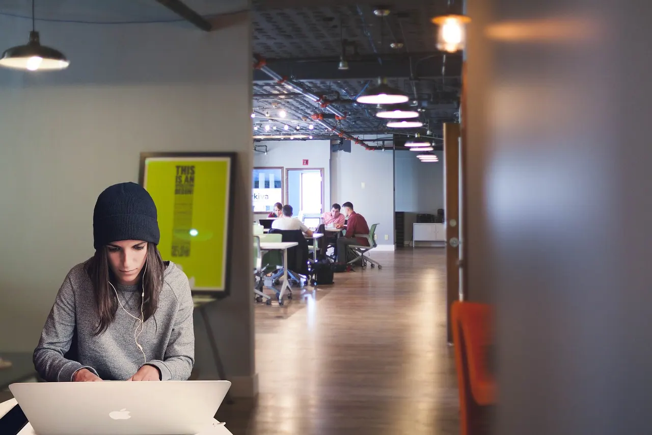 woman, laptop, coworking, entrepreneur, girl, startup, office, professional, young, typing, working, corporate, company, staff, space, digital, computer, coworking, coworking, cowo. How to hire reliable staff for a coworking space